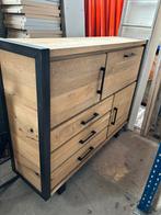 Massief houten wandmeubel - 150x45x130H, Huis en Inrichting, Kasten | Ladekasten, Ophalen, 1025xe, Zo goed als nieuw, Re