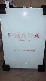 Glasschilderij 40x60cm Prada Roze, Ophalen of Verzenden