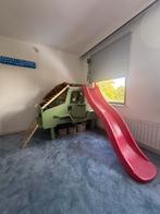JEEP BED MET GLIJBAAN, Kinderen en Baby's, Kinderkamer | Bedden, Ophalen of Verzenden, Gebruikt, 180 cm of meer, 85 tot 100 cm