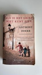 Als je het licht niet kunt zien, Ophalen of Verzenden, Gelezen, Anthony Doerr
