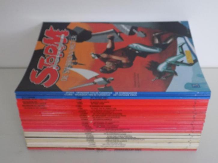 Storm ~ Complete serie 0 t/m 27 + Tussentijd 1 t/m 3, Boeken, Stripboeken, Gelezen, Complete serie of reeks, Ophalen of Verzenden