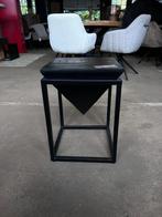 Bijzettafel Diamant mangohout ZWART 35x35 cm -outlet korting, Ophalen, Zo goed als nieuw