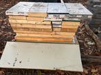 Sandwich panelen - rest stukken - div afmetingen - gratis, Doe-het-zelf en Verbouw, Ophalen, Gebruikt, Overige materialen, 50 tot 100 mm