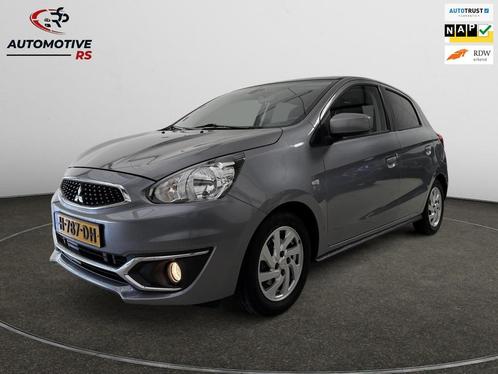 Mitsubishi Space Star Navi 1.0 Active NL-Auto,1e eigenaar El, Auto's, Mitsubishi, Bedrijf, Te koop, Space Star, ABS, Elektrische buitenspiegels