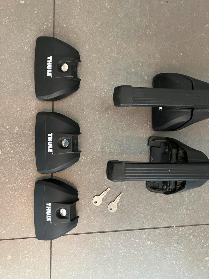 Thule Dakdragers Audi A4 Avant B8 (2012), Auto diversen, Dakdragers, Gebruikt, Ophalen