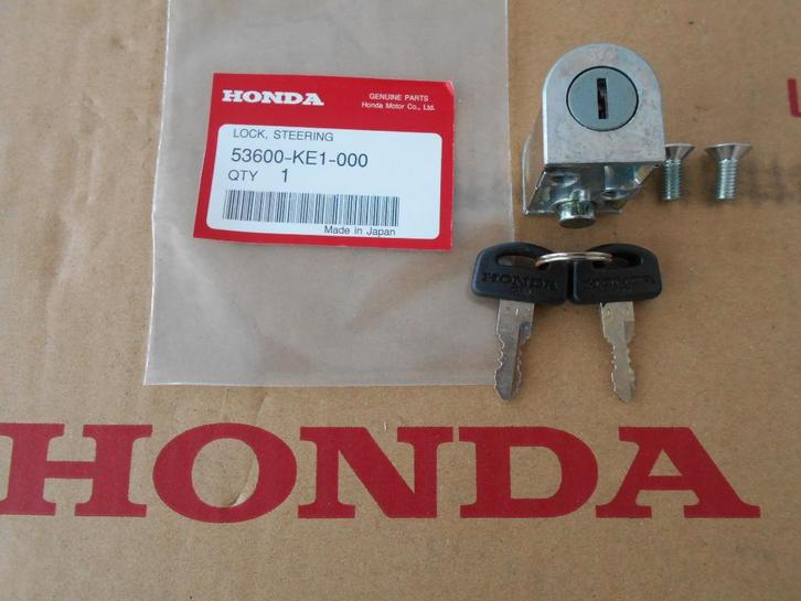 Honda Origineel Stuurslotje MT50/80-MB50/80-CD50-SS50-CL50-, Fietsen en Brommers, Brommeronderdelen | Oldtimers, Nieuw, Overige merken