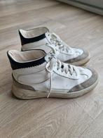 Mace hoge sneakers in wit, grijs en zwart. Maat 41. Gedragen, Kleding | Dames, Schoenen, Mace, Wit, Ophalen of Verzenden, Sneakers of Gympen