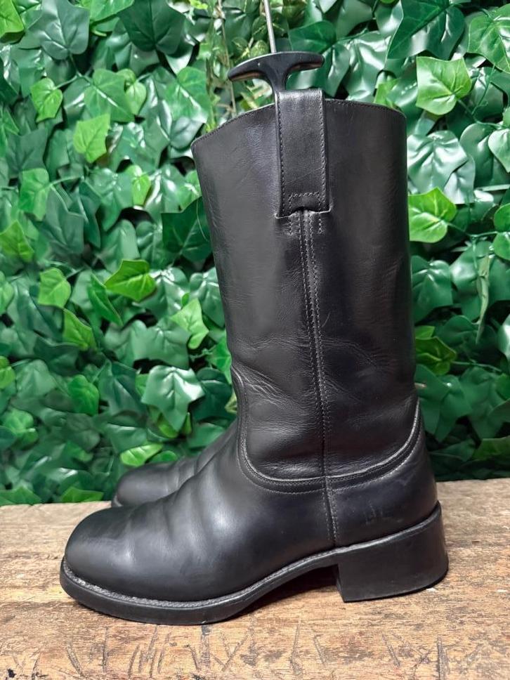 gewoon Nieuwe vintage laars van Sendra maat 43, Kleding | Heren, Schoenen, Zo goed als nieuw, Boots, Zwart, Ophalen of Verzenden