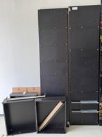 IKEA Pax kledingkast, zwart, Ophalen, Zo goed als nieuw, 50 tot 75 cm, 200 cm of meer