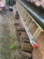 1 alum lader uitschuifbaar 2 x 13 treden, Doe-het-zelf en Verbouw, Ladders en Trappen, Ophalen, Zo goed als nieuw, 2 tot 4 meter