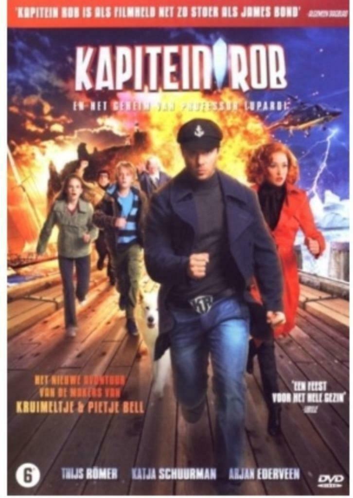 Kapitein Rob en het Geheim van Professor Lupardi"", Cd's en Dvd's, Dvd's | Kinderen en Jeugd, Zo goed als nieuw, Avontuur, Vanaf 6 jaar