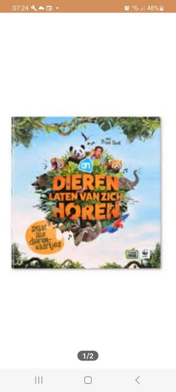 Dieren laten van zich horen lege album  beschikbaar voor biedingen