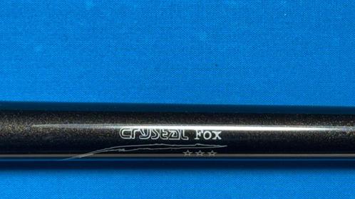 Longoni Crystal Fox – 520g – Nieuw – 2 jaar garantie, Sport en Fitness, Biljarten en Poolen, Nieuw, Keu of Ballen, Ophalen