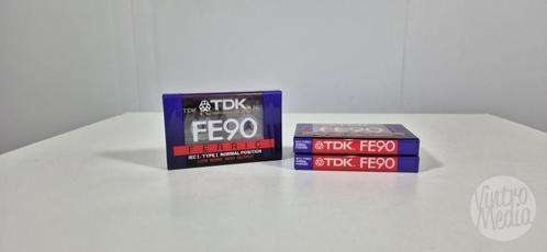 TDK FE90 Cassettebandje | 90 Minuten | Tape | Nieuw in Folie, Cd's en Dvd's, Cassettebandjes, Nieuw in verpakking, Onbespeeld