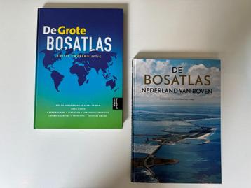 2x Bosatlas: De Grote Bosatlas (editie 52) en 'NL van Boven' beschikbaar voor biedingen