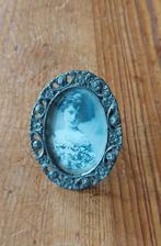 Brocante Fotolijstje Ovaal., Ophalen of Verzenden