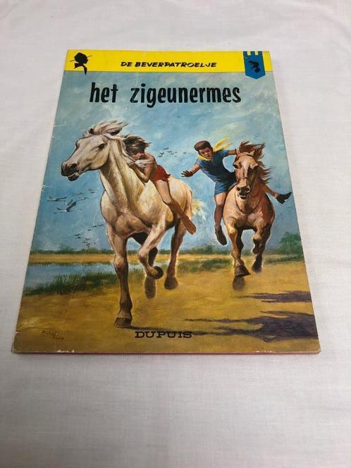 De Beverpatroelje 12 het zigeunermes  SC 1e druk 1965, Boeken, Stripboeken, Gelezen, Eén stripboek, Ophalen of Verzenden