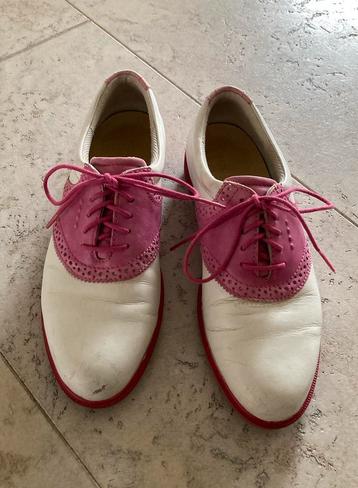 Golfschoenen Ecco, maat 38, roze-wit, hydromax beschikbaar voor biedingen
