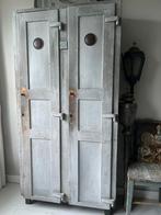 Authentieke Locker Lockerkast, Huis en Inrichting, Kasten | Lockerkasten, Ophalen, Gebruikt, Vintage