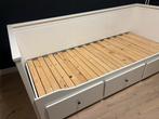 Ikea Hemnes bedbank 80x200 met 3 lades, Huis en Inrichting, Slaapkamer | Bedden, Wit, Tweepersoons, Ophalen of Verzenden, Zo goed als nieuw