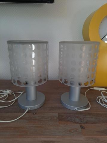 Tafellampen (3) Ikea type käre, lees de beschrijving. beschikbaar voor biedingen