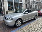Opel Astra Cabriolet 1.8-16V leer, stoelverw, weinig kms!, Auto's, Voorwielaandrijving, 125 pk, Zwart, 4 cilinders