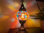 Nieuwe Oosterse tafellamp mozaieklamp Tiffany lamp effect, Minder dan 50 cm, Nieuw, Ophalen of Verzenden, Glas