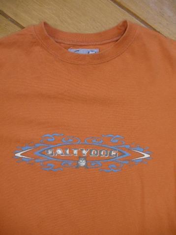 SALTY DOG  t-shirt oranje maat 164 beschikbaar voor biedingen