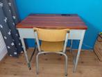 Vintage retro bureau - lessenaar, Huis en Inrichting, Bureaus, Ophalen, Gebruikt, Bureau