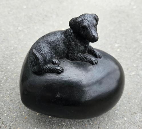 AS URN / URN/HART MET HOND /, Dieren en Toebehoren, Honden-accessoires, Nieuw, Ophalen of Verzenden