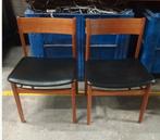 2 Vintage Formule teak stoelen samen 125 euro, Ophalen