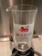 Oude gave glazen waterkan BOOTH,S gin, Verzamelen, Ophalen of Verzenden, Zo goed als nieuw, Overige typen