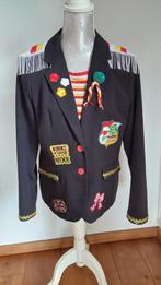 Oeteldonk zwart dames jas maat 44, Promiss, Carnaval, Maat 42/44 (L), Ophalen of Verzenden