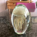 Presse papier, kwal, licht op onder blacklight, gloeit na, Antiek en Kunst, Antiek | Glas en Kristal, Ophalen