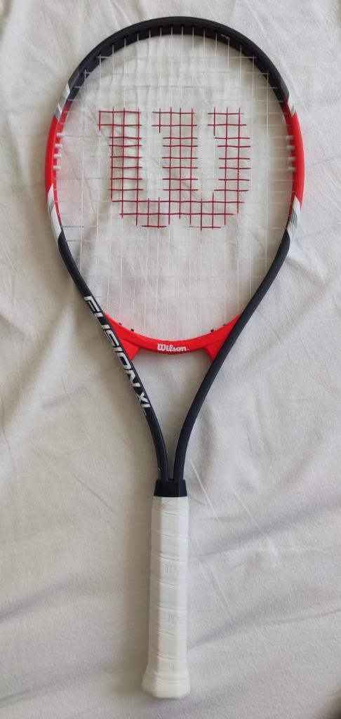 Wilson Fusion XL – Gripmaat L4 (274g), Sport en Fitness, Tennis, Zo goed als nieuw, Racket, Wilson, L4, Ophalen