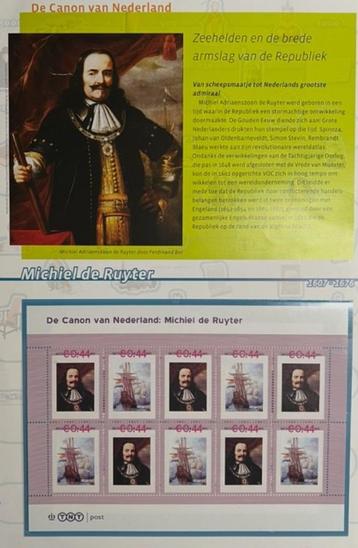 Persoonlijke postzegels - Michiel de Ruyter  beschikbaar voor biedingen
