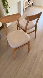 Sklum Cloda eetkamer stoelen 2x, Huis en Inrichting, Stoelen, Ophalen, Japandi, Twee, Bruin
