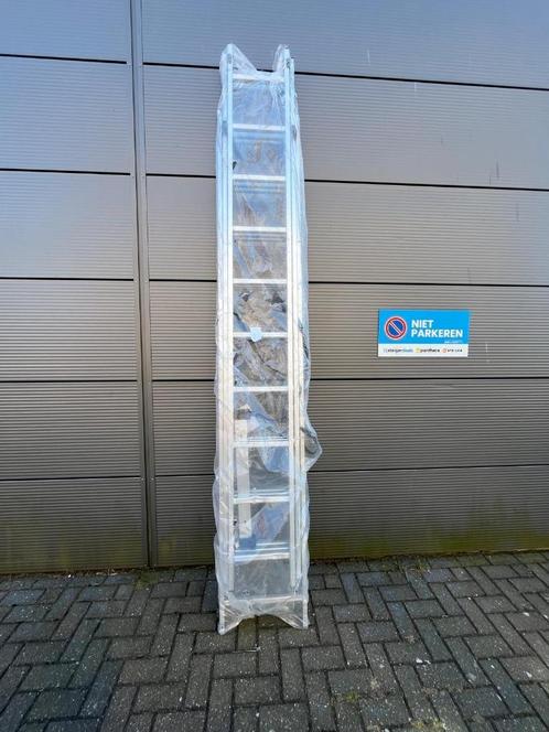 Panthera 3-delige ladder 3x11 - NIEUW met wat schade (#11), Doe-het-zelf en Verbouw, Ladders en Trappen, Zo goed als nieuw, Ladder