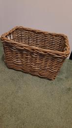 Rieten( Fiets)mand, Ophalen, Gebruikt, Rechthoekig, Riet