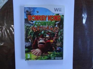 donkey kong country returns. beschikbaar voor biedingen