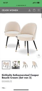 Eichholtz stoelen, Huis en Inrichting, Ophalen of Verzenden, Zo goed als nieuw