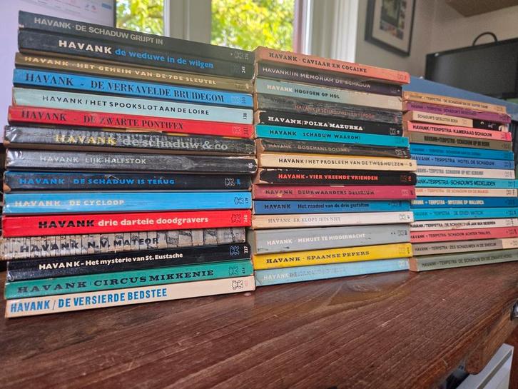 Havank Boeken - 46 stuks, Boeken, Detectives, Gelezen, Ophalen of Verzenden