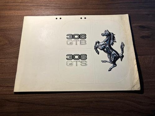 Ferrari 308 GTB / GTS - Brochure / Folder, Boeken, Auto's | Folders en Tijdschriften, Gelezen, Ferrari, Ophalen of Verzenden