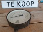 Antieke S&B 170 PSi precisiemanometer 20,5cm Zeldzaam, Antiek en Kunst, Antiek | Gereedschap en Instrumenten, Ophalen of Verzenden