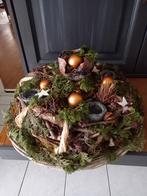 Prachtig bloemstuk op schaal en op een krans, Ophalen of Verzenden