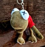 Kermit de kikker sleutelhanger X Kaws rode Superman T-shirt, Ophalen of Verzenden, Zo goed als nieuw, Dier of Natuur