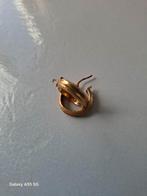 18k Gouden Vintage Oorbellen, Ophalen of Verzenden, Goud, Goud, Hangers