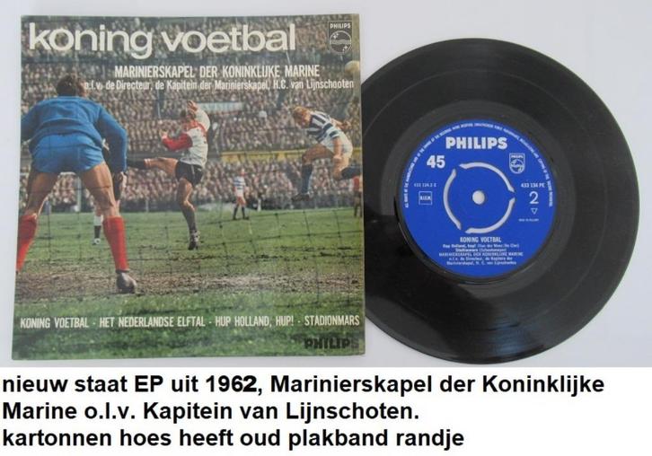 splinternieuwe EP uit 1962, Marinierskapel der Kon. Marine, Cd's en Dvd's, Vinyl | Wereldmuziek, Nieuw in verpakking, Overige formaten