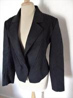 Apart mooi zwart 100% wollen jasje van Diego Ferranti! 42, Kleding | Dames, Jasjes, Kostuums en Pakken, Verzenden, Zwart, Maat 42/44 (L)