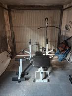 Gorilla Sports Universele Halterbank Compleet, Ophalen, Gebruikt, Metaal, Krachtstation